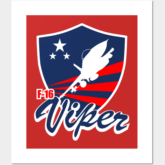 F-16 Viper Wall Art by TCP